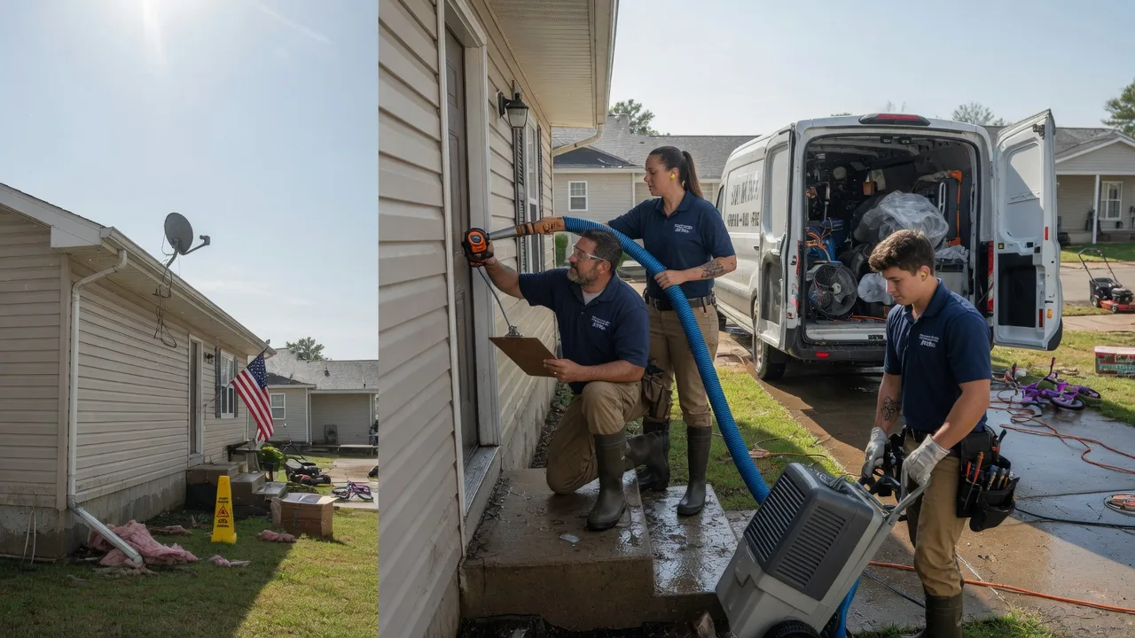 Ceiling Water Damage Restoration in Jay, ME near me